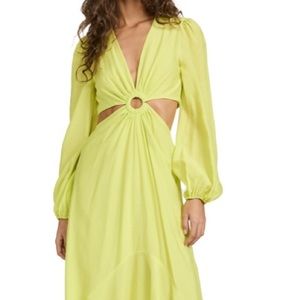 Jonathan Simkhai Jaelynn Cut Out Dress